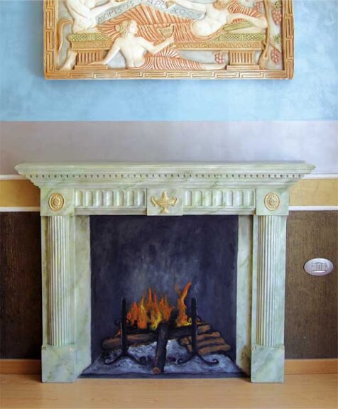 PLASTER FIREPLACES